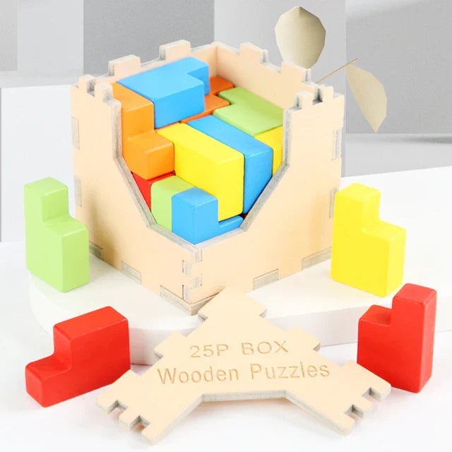 Brainy Blocks - 3D Tetris Pussel för Barn