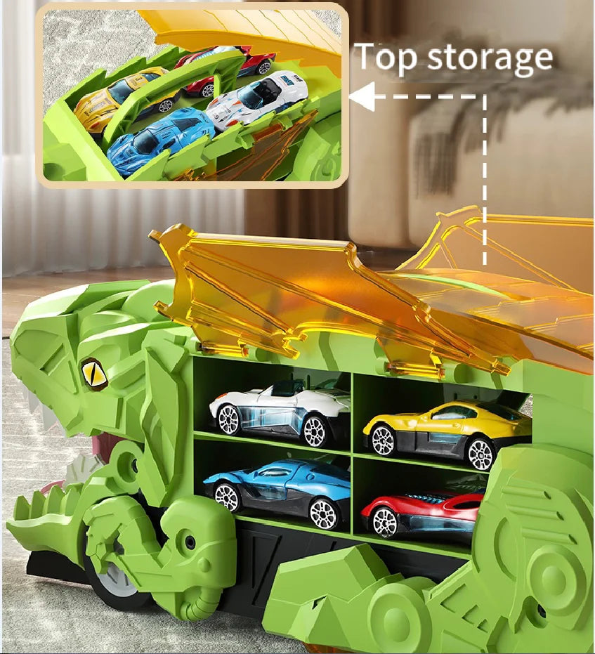 Dino Le toy storage car