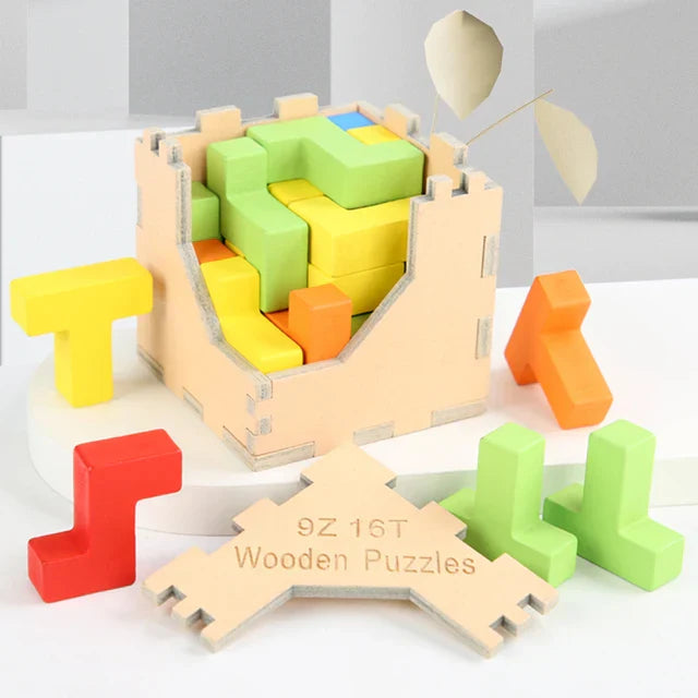Brainy Blocks - 3D Tetris Pussel för Barn