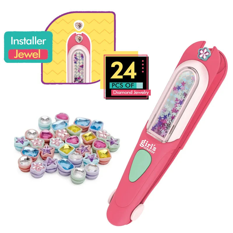 Glimmande Håraccessoarer Kit - Skapa Bländande Frisyrer