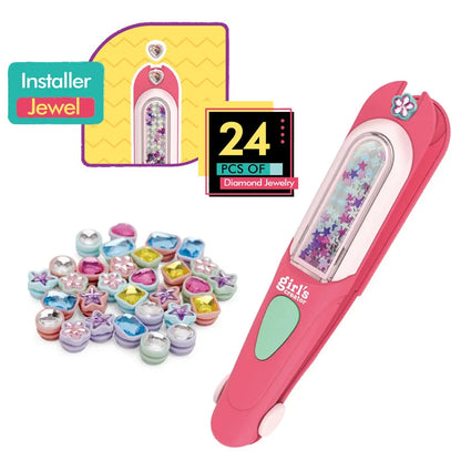 Glimmande Håraccessoarer Kit - Skapa Bländande Frisyrer