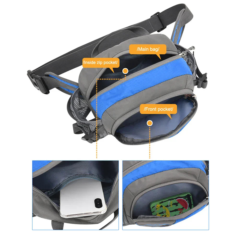 Carvallo MotionLite | Lätt & Vattenavvisande | Justerbar för Alla Storlekar | Perfekt för Jogging, Vandring & Cykling