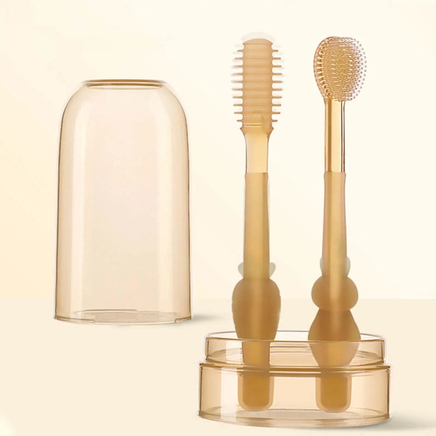 GentleSmile Baby Tandborste Set – Mjuk &amp; Säker Oral Vård