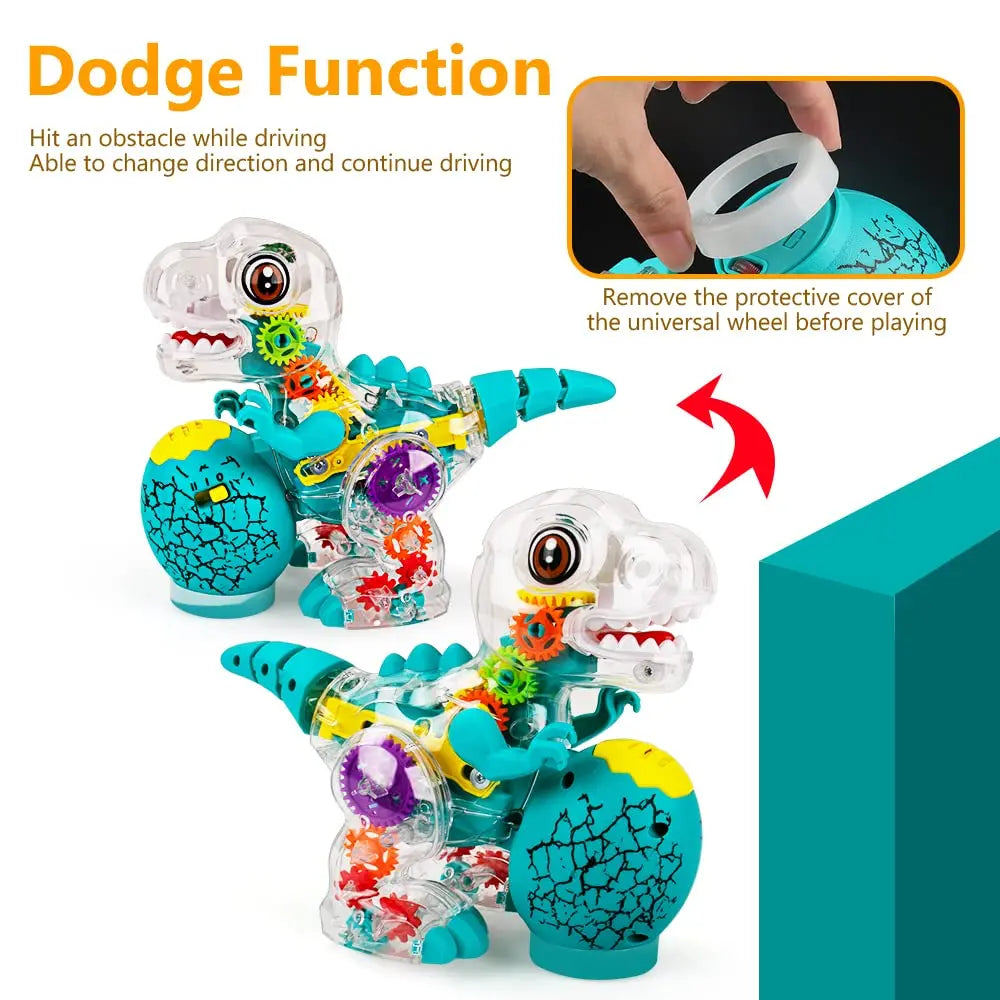 Glödande Dino Äventyrsleksak