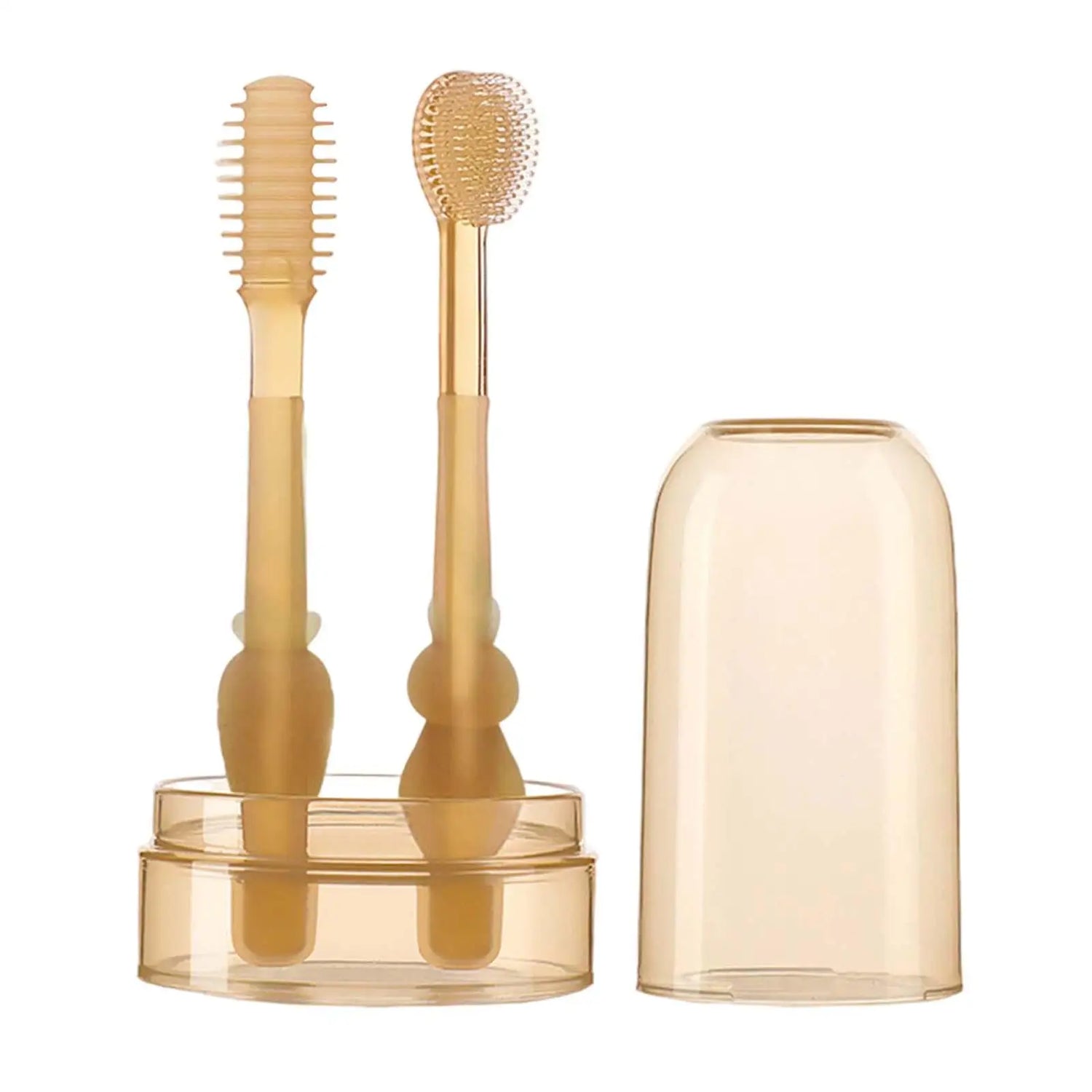 GentleSmile Baby Tandborste Set – Mjuk &amp; Säker Oral Vård