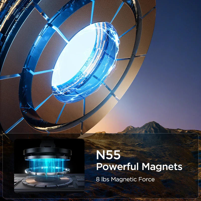 Royallure Magnetisk Biltelefonhållare med Stark Grepp för Säker Körning