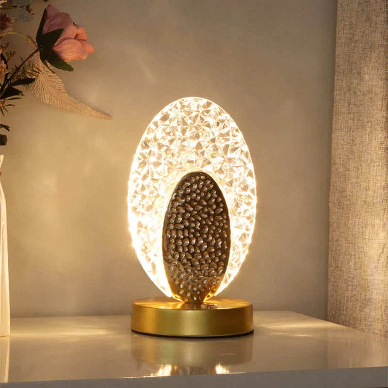 LuminaLux Gold Kristall Elegans