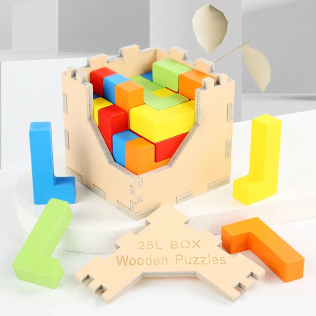 Brainy Blocks - 3D Tetris Pussel för Barn