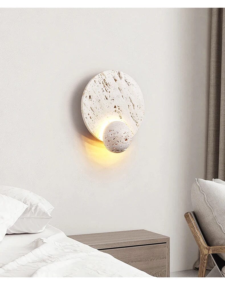 Kreativ Minimalistisk LED-vägglampa – Moderna design av metall och glas