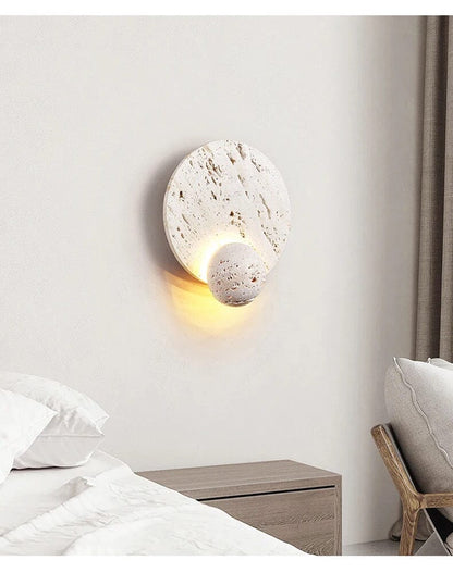 Kreativ Minimalistisk LED-vägglampa – Moderna design av metall och glas