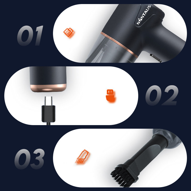 Carvallo - Sladdlös dammsugare