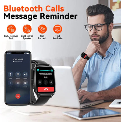 Smartwatch med icke-invasiv hälsövervakning