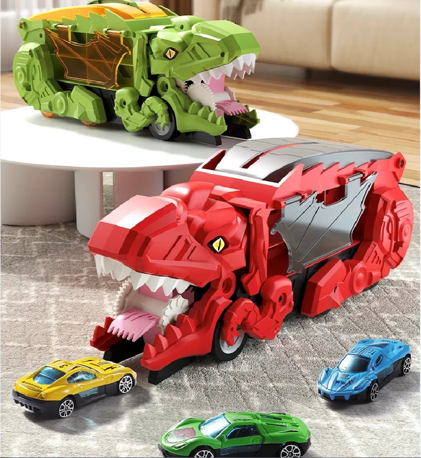 Dino Le toy storage car