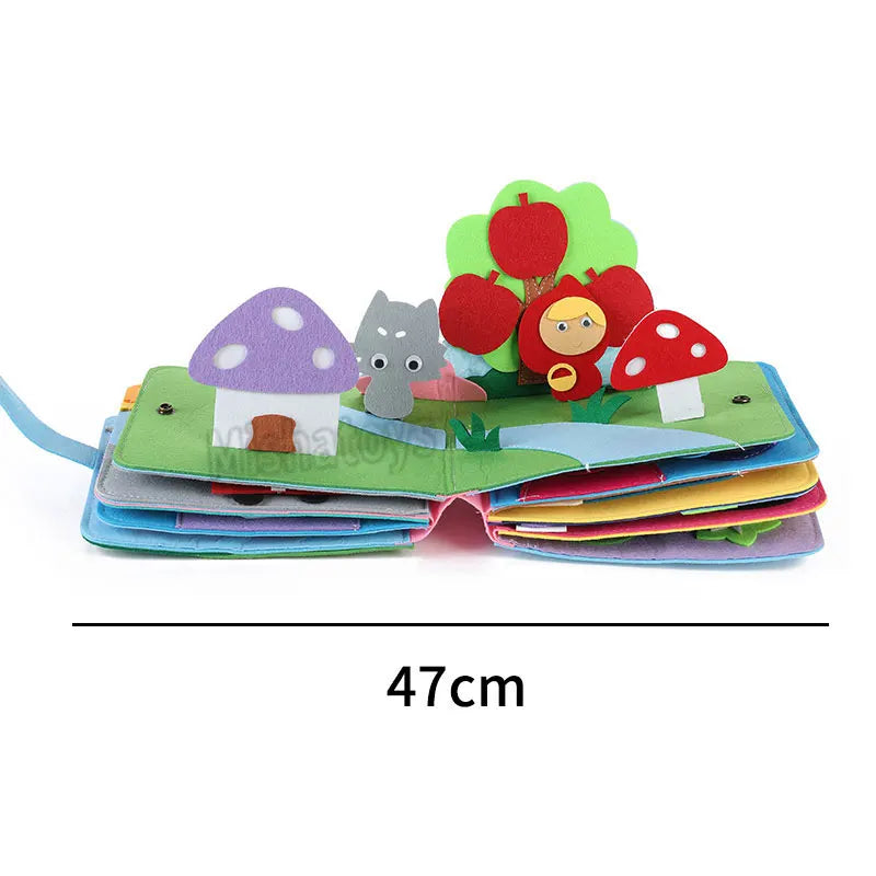 Sensorisk Lärbok - Montessori Roligt för Barn