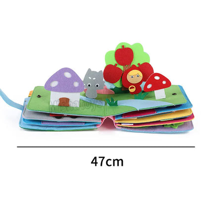 Sensorisk Lärbok - Montessori Roligt för Barn