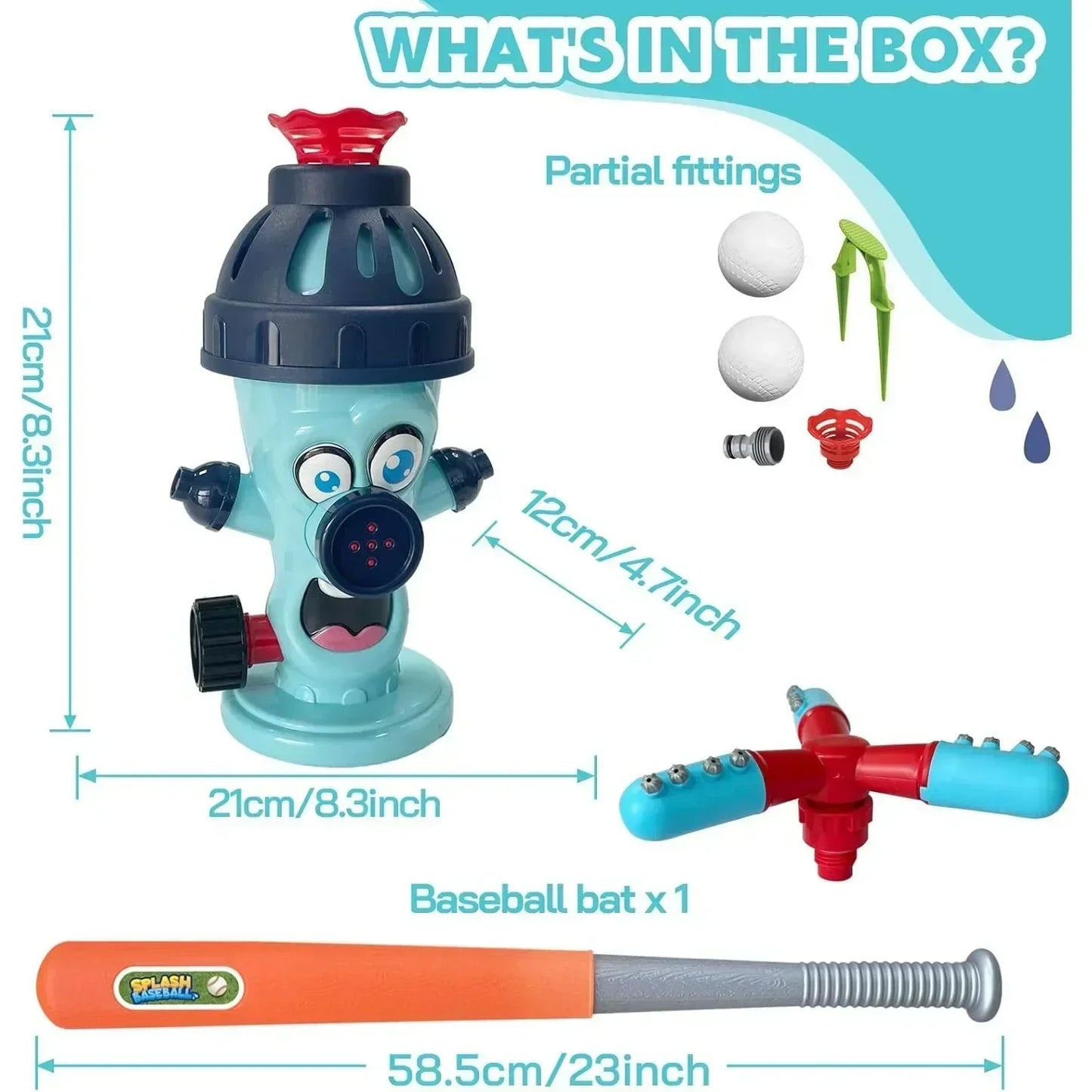 Carvallo – Baseball möter vattenlek i trädgården!