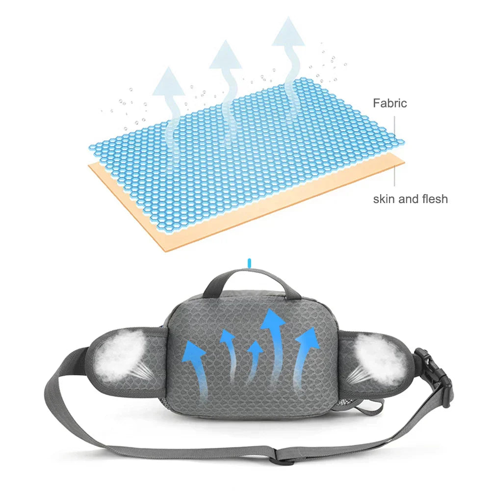 Carvallo MotionLite | Lätt & Vattenavvisande | Justerbar för Alla Storlekar | Perfekt för Jogging, Vandring & Cykling