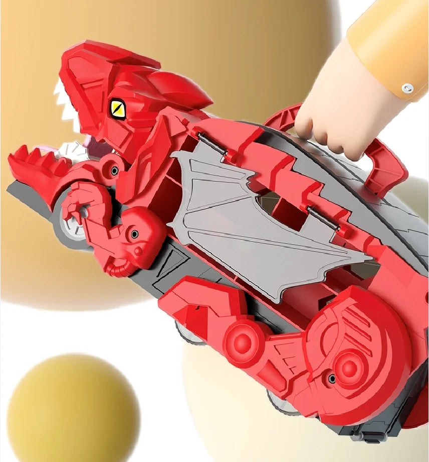 Dino Le toy storage car