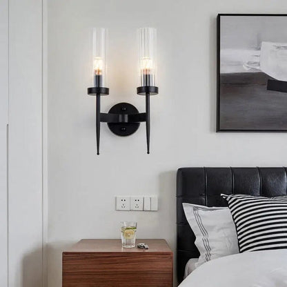 Glasvägglampa – Elegant vägglampa med kugglas för modern bostad