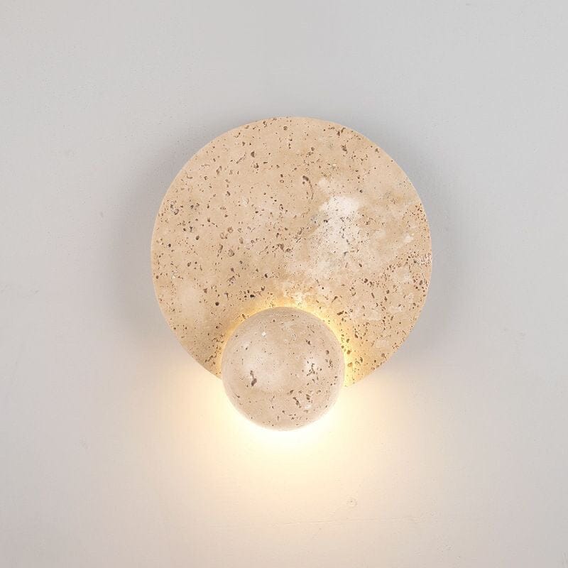 Kreativ Minimalistisk LED-vägglampa – Moderna design av metall och glas