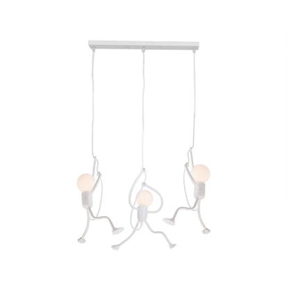 Taklampa i modern metall