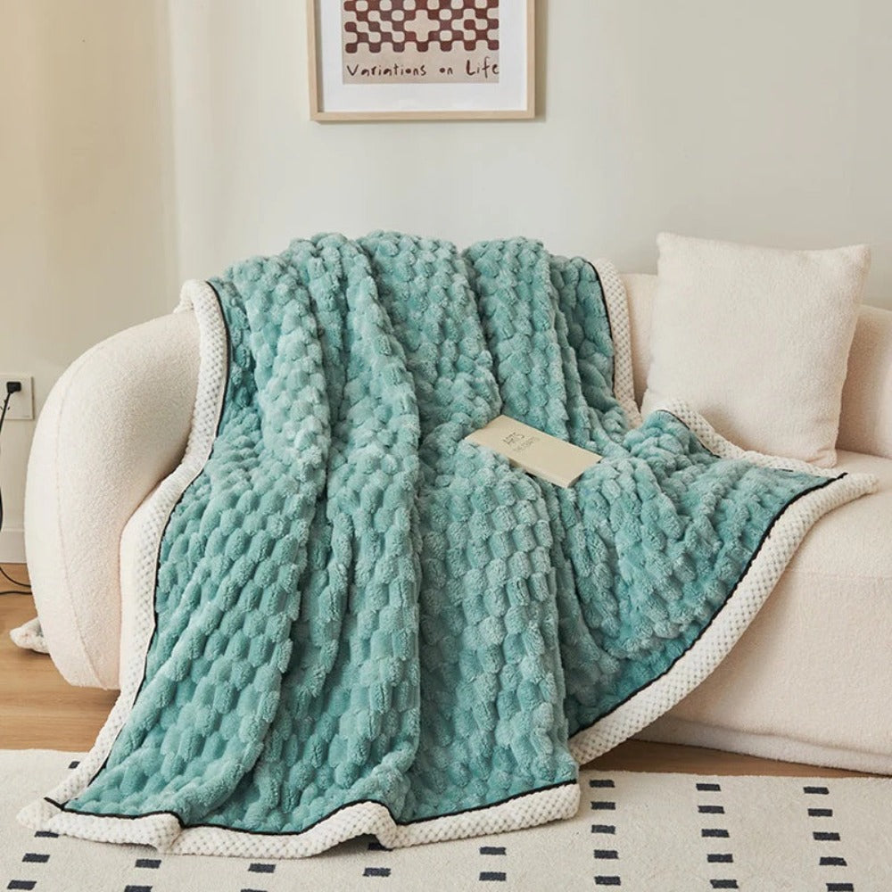 Carvallo – Ultimate Soft Sherpa Fleece Blanket för ren avkoppling