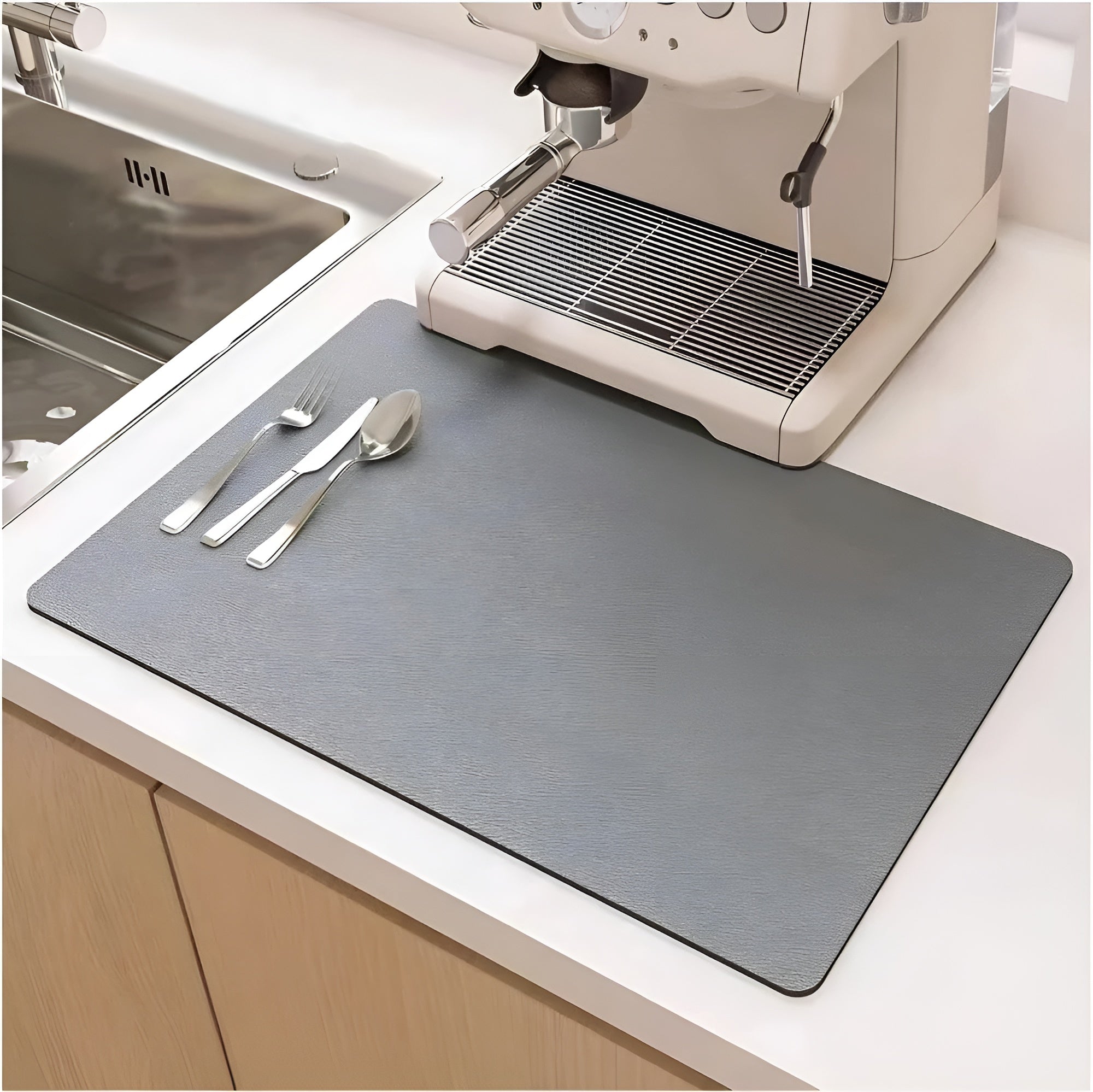 Diskmatta – Absorberande och Snabbtorkande | Idealisk för Kök och Diskho
