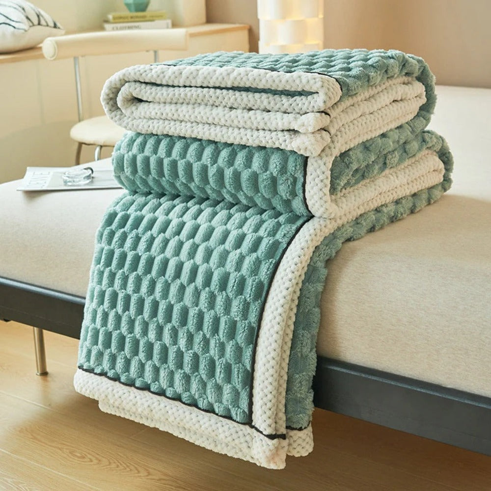 Carvallo – Ultimate Soft Sherpa Fleece Blanket för ren avkoppling