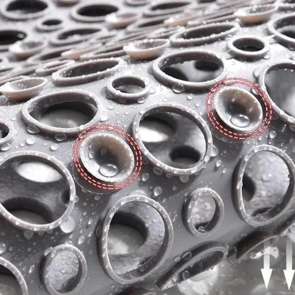 Carvallo – Lyx Antiglid Duschmatta med Hygieniskt Skydd