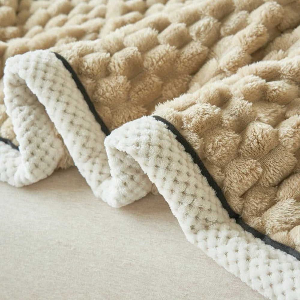 Carvallo – Ultimate Soft Sherpa Fleece Blanket för ren avkoppling