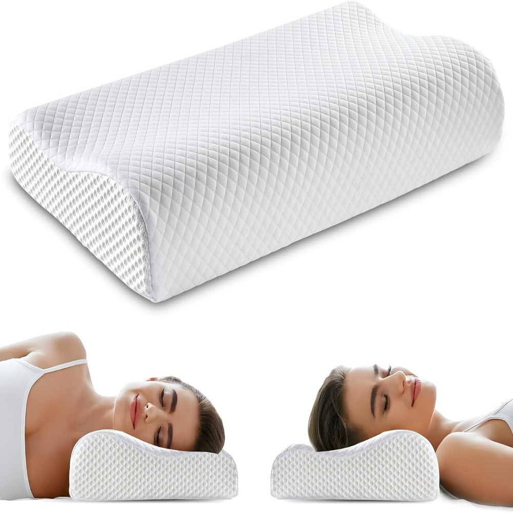 Premium Cloud Comfort Pillow – Memory Foam för tryckavlastning &amp; djup sömn