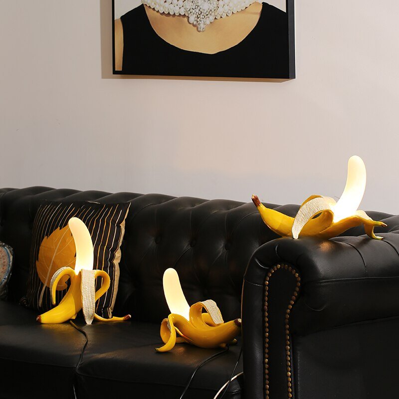 Bananblad Elegance Tafellampor