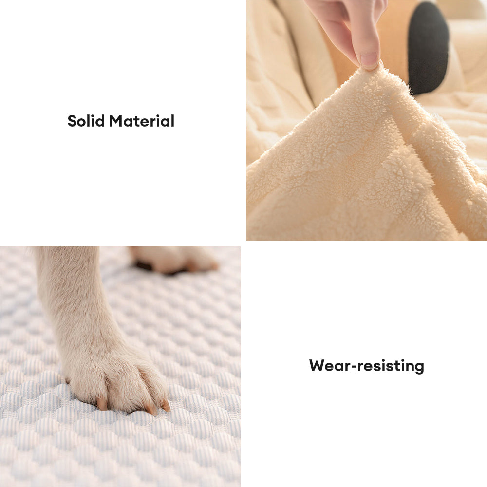 Varm Plush Curved Jacquard icke-glidande Soffa Skydde Täckning