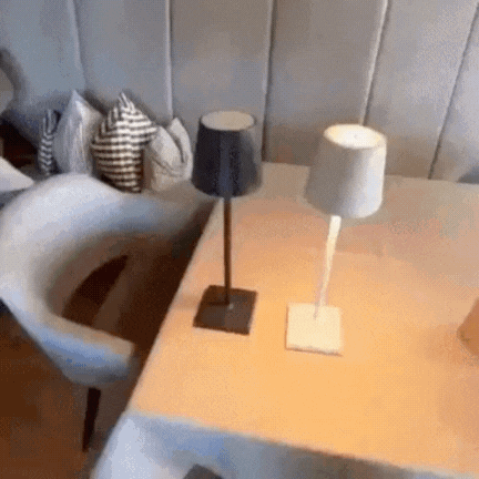 Uppladdningsbar bordslampa