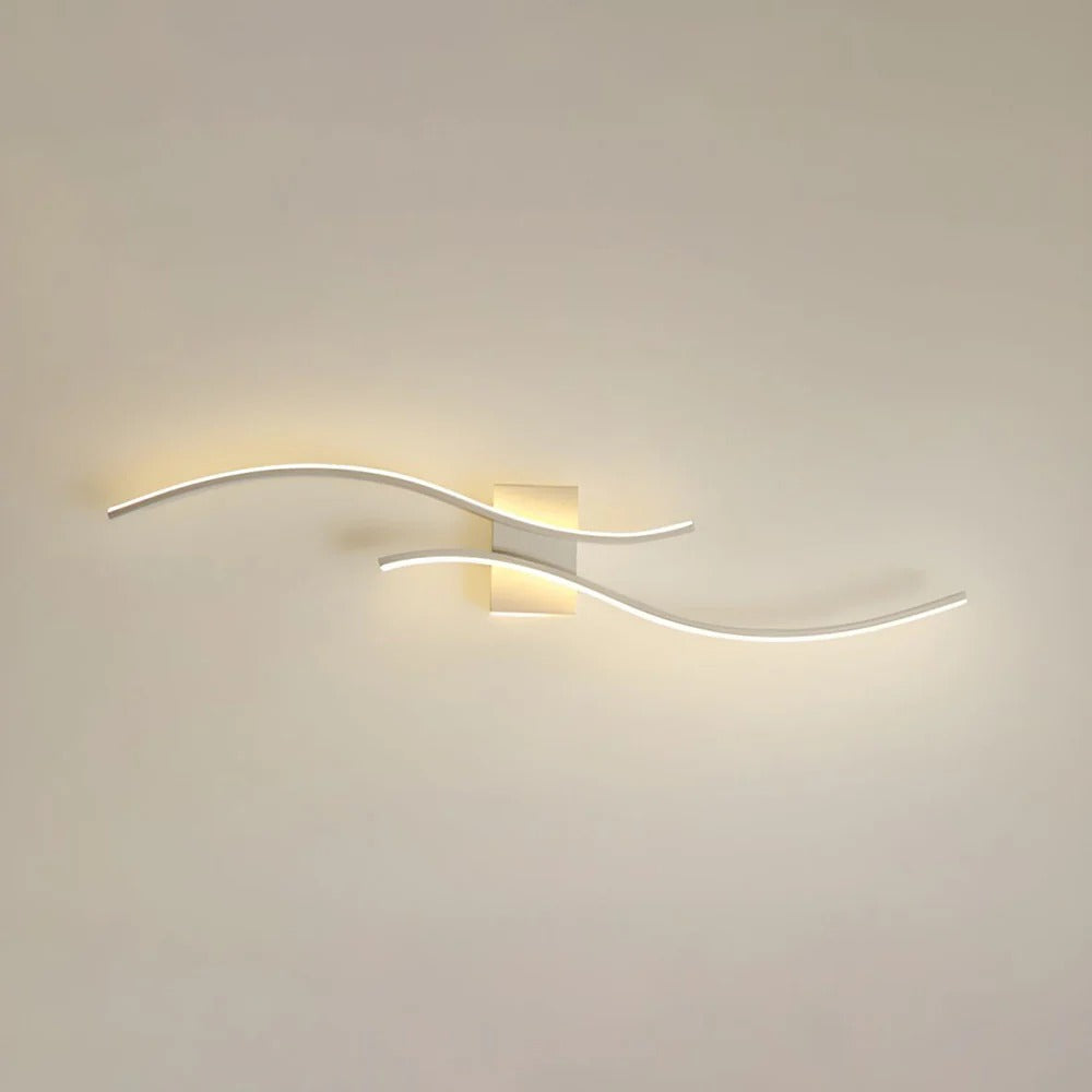 LED Vägglampa | Modern Akryl | Dimbar Aluminiumdesign | 24–39 tum | Brick by Brick