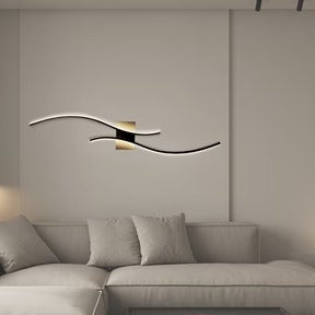 LED Vägglampa | Modern Akryl | Dimbar Aluminiumdesign | 24–39 tum | Brick by Brick