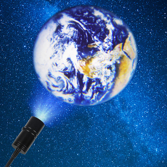 Projektionslampa Jorden och Månen – Stämningsfull takbelysning för ditt hem