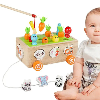 Montessori Lärande och Utveckling Träleksak