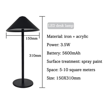 LumiFlex - Trådlös LED Skrivbordslampa
