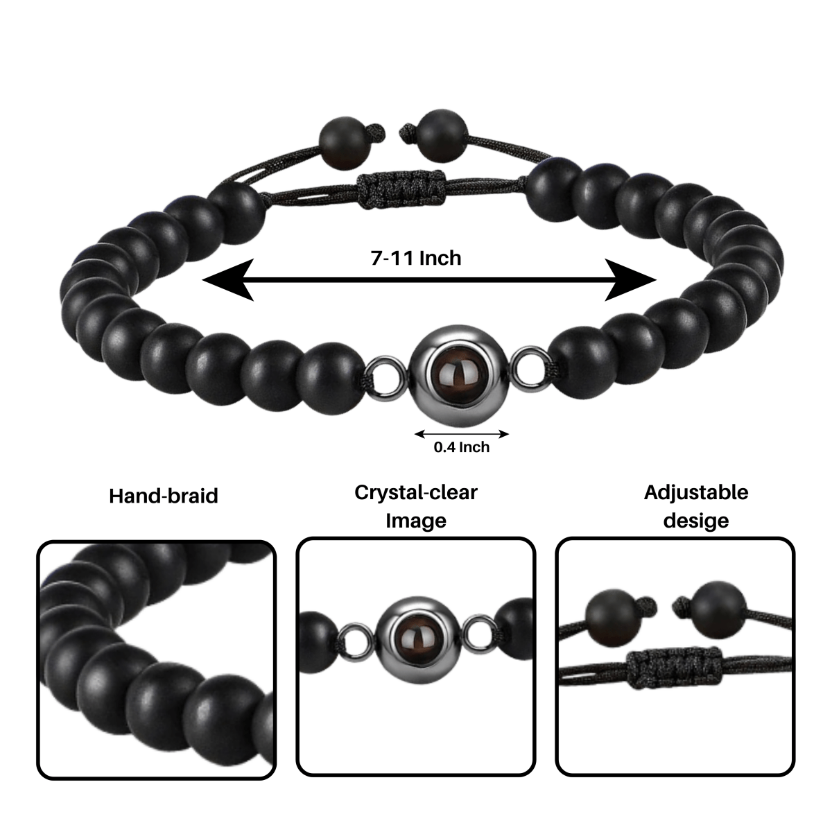 INFINORA – Personligt projektionsarmband med foto