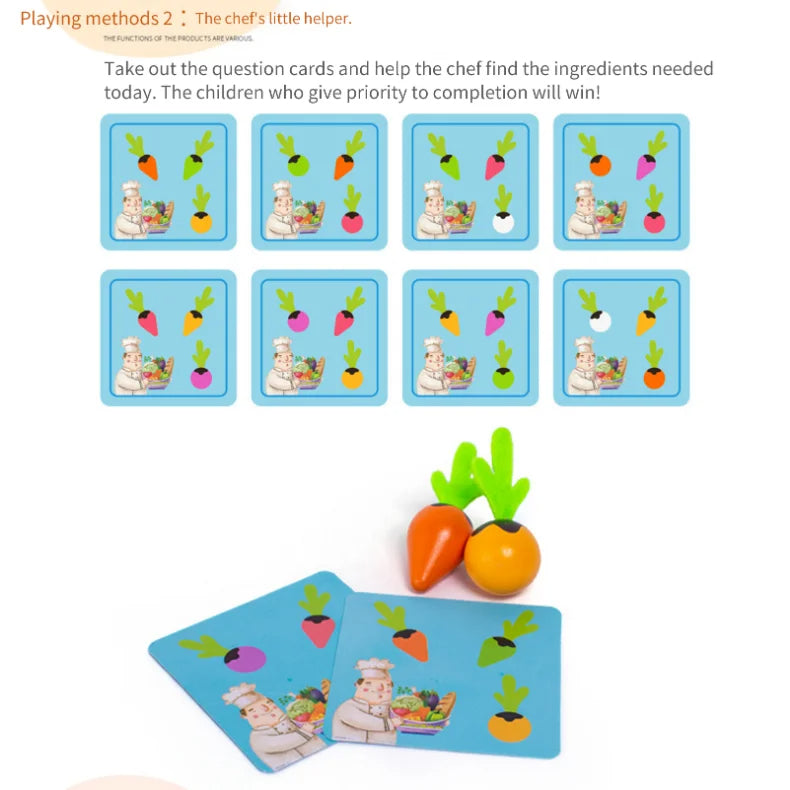 Montessori Känsel Gård Leksak