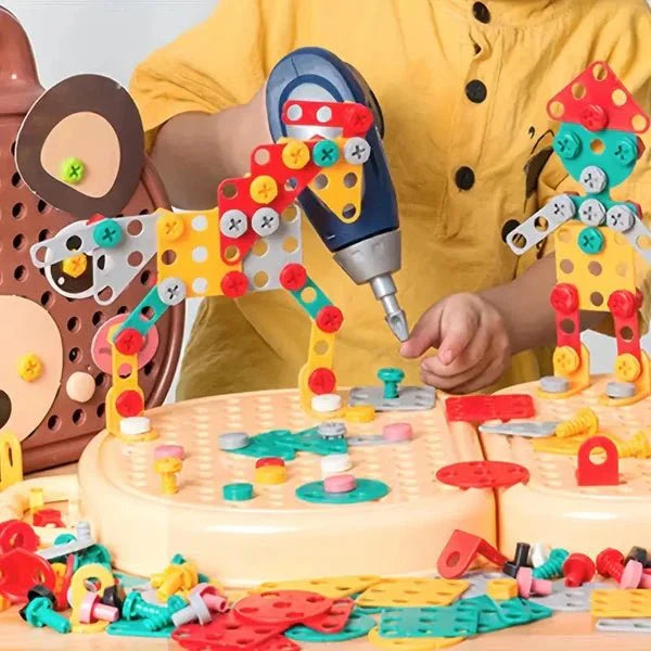 Innobox - Kreativt konstruktionsset för barn - främjar finmotorik och fantasi