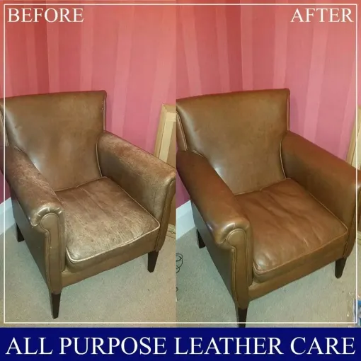 RoyaleGlow Läderåterställning Reparationskräm För Bil Återfärgningskit