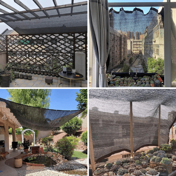 Instant Shade Solskärm - UV-blockerande, väderbeständig soltak för utomhusbruk