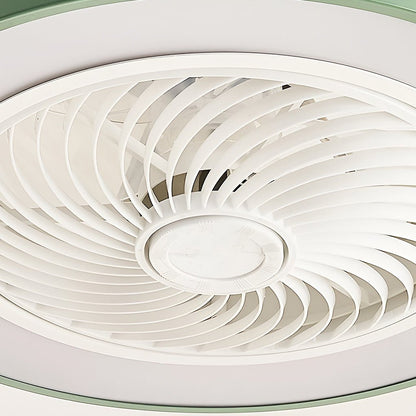 Takfläktlampa med fjärrkontroll dimbar LED