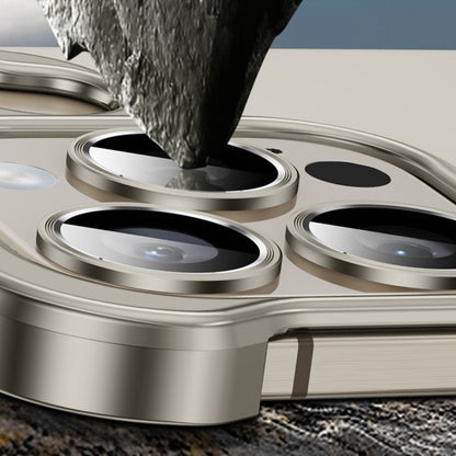 iPhone Fodral Klar Minimalistisk Metallkant Design