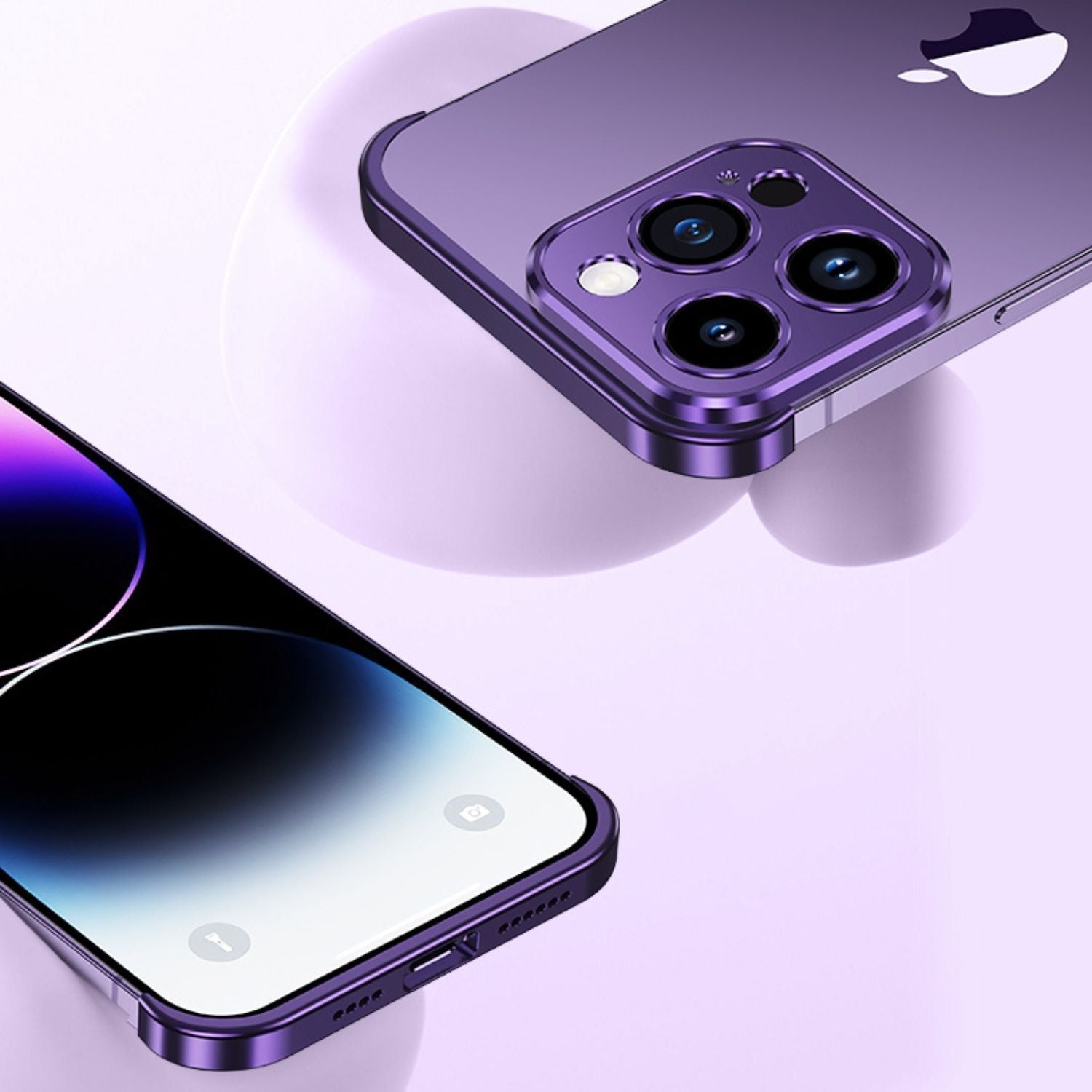 Osynlig metallfodral | Slim design och maximalt skydd för iPhone