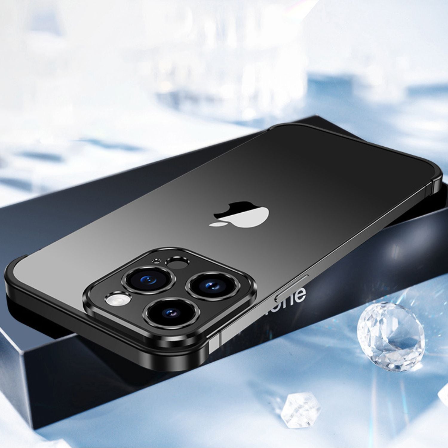 Osynlig metallfodral | Slim design och maximalt skydd för iPhone