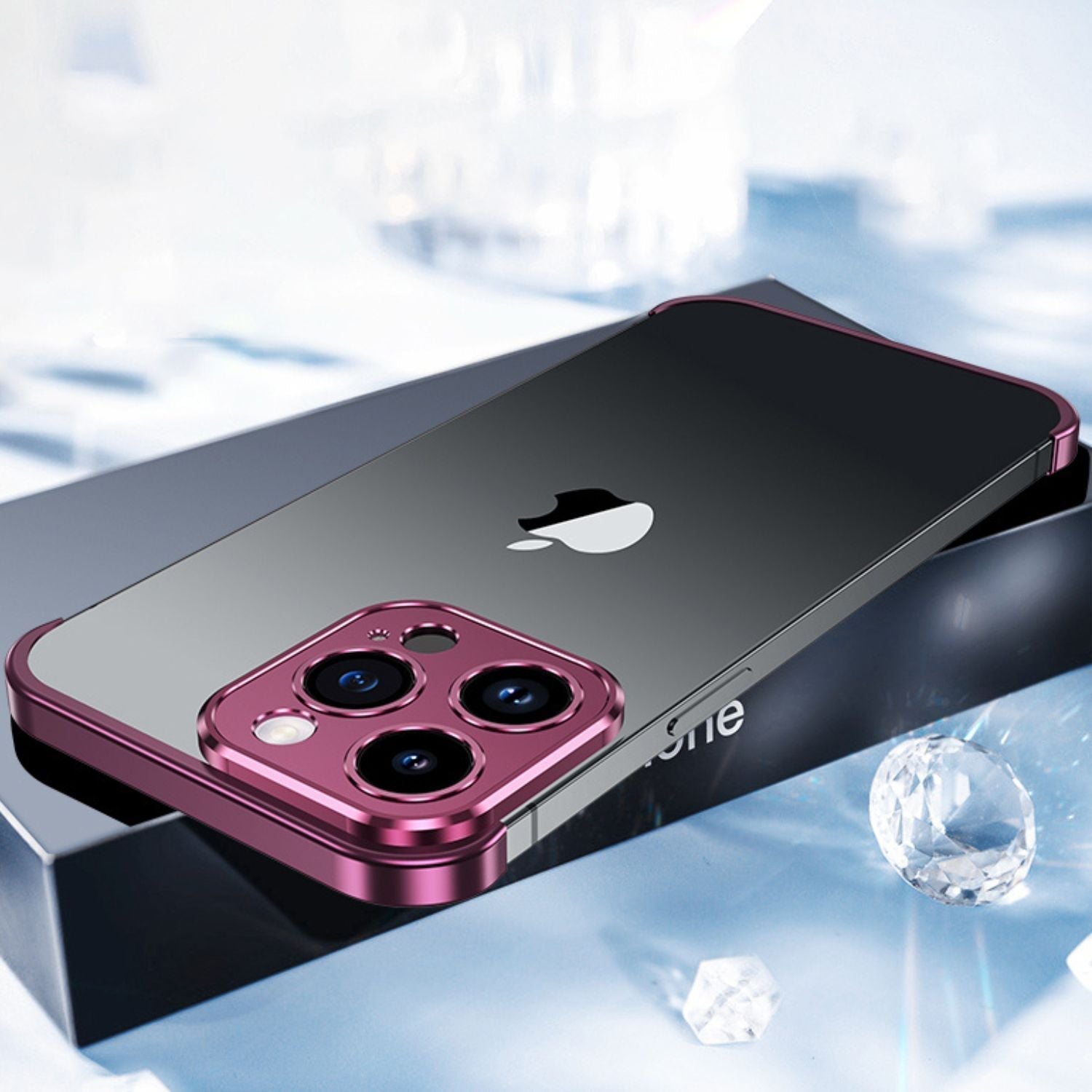 Osynlig metallfodral | Slim design och maximalt skydd för iPhone