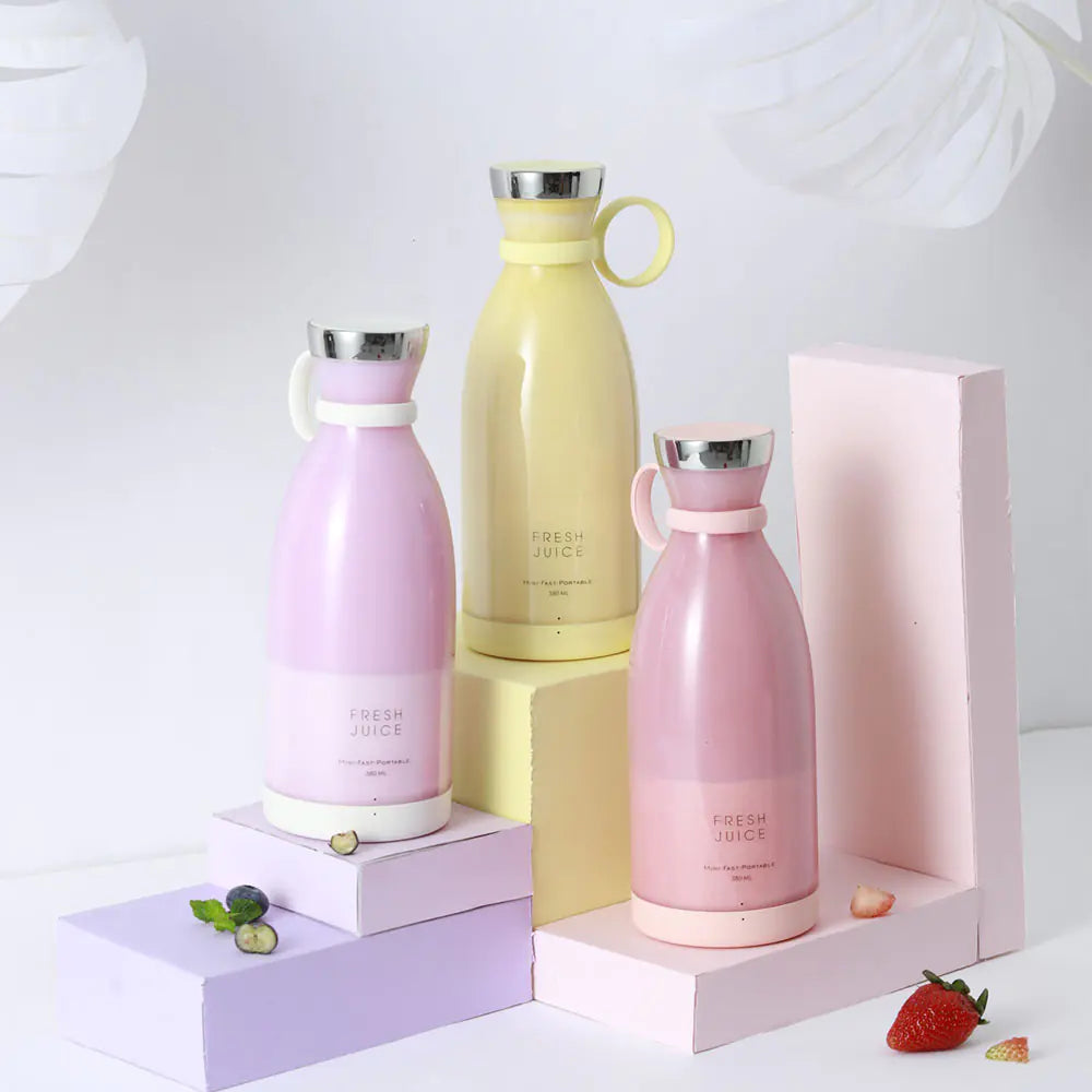 Bärbar mixer med uppladdningsbart batteri